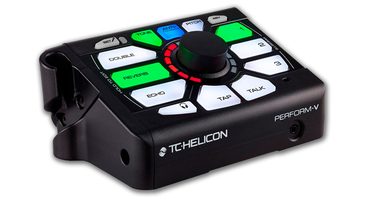 TC-Helicon Perform-V, procesamiento vocal fácil y rápido