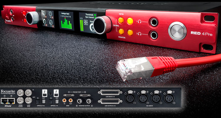 Red 4Pre, el mejor interface de audio creado por Focusrite hasta la fecha