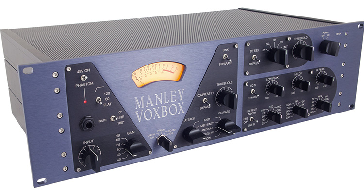 Manley VoxBox: canal de procesamiento para voces