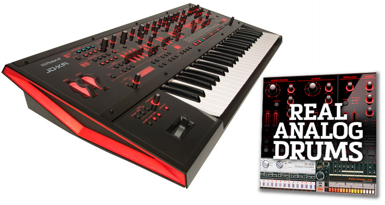 El sintetizador Roland JD-XA convertido en una caja de ritmos de estilo TR