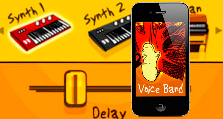 Voice Band: una revolucionaria manera de hacer música -crea una canción entera sólo con tu voz