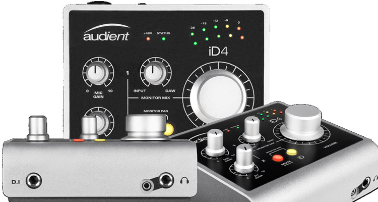 Audient iD4, interface de audio USB, profesional y de bajo coste