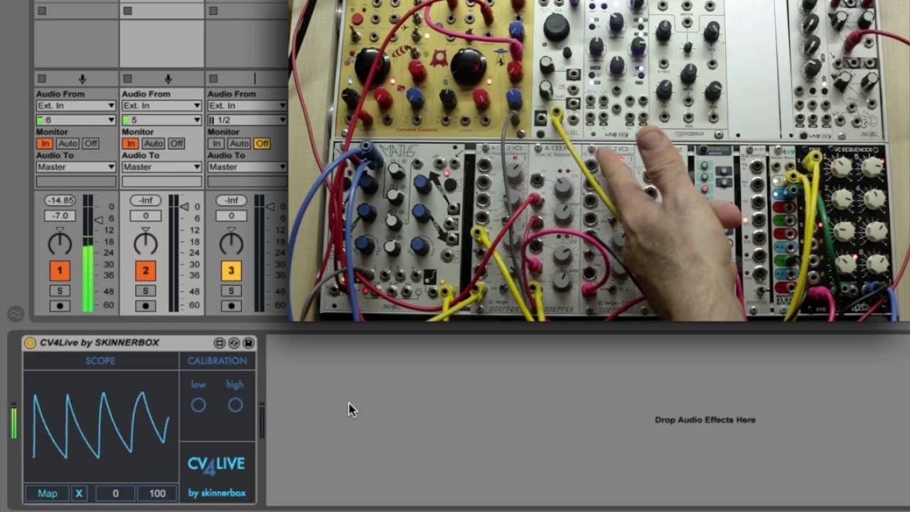 Controla Ableton Live desde un sintetizador modular