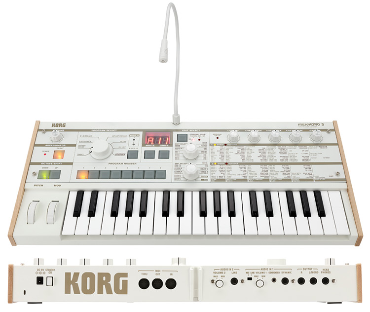 Korg microKorg S retoma el diseño original, renovando su diseño y sonidos