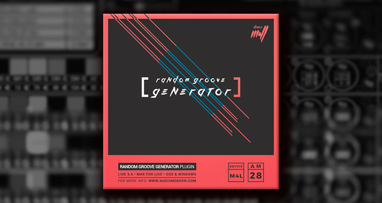Random Groove Generator Pro, inspirador secuenciador de 16 pasos para Ableton Live