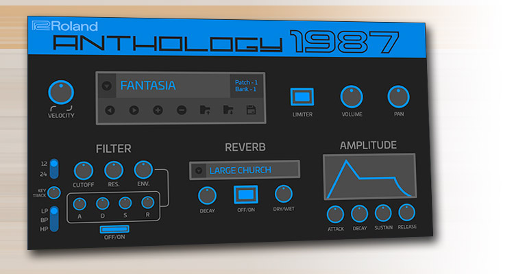 Anthology 1987, el sintetizador virtual Roland D50 de nombre cercenado