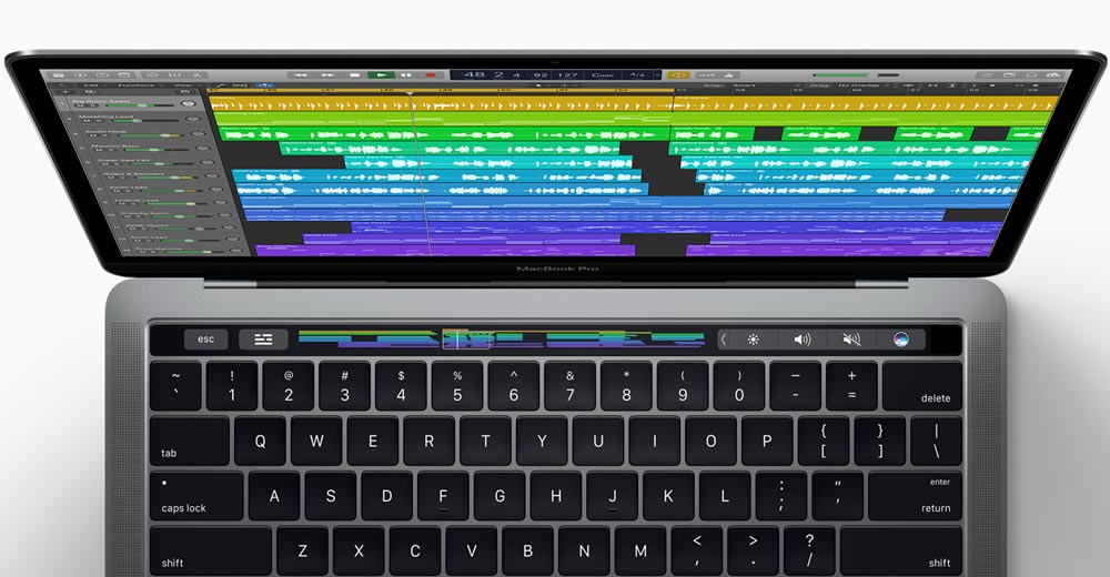 Logic Pro X 10.3: sus ventajas musicales con Touch Bar de MacBook Pro