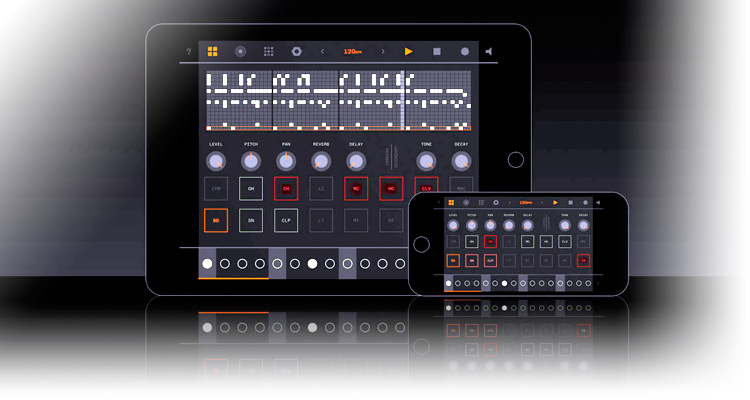 El sonido de Roland TR-808 llega a iOS con un panel multitáctil adaptado