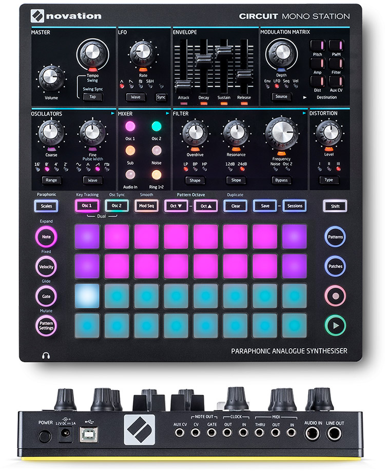 Circuit Mono Station: hay mucho potencial en este sinte "luminoso"