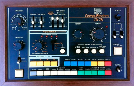 Roland CR-78, el auténtico antepasado de Roland TR-808