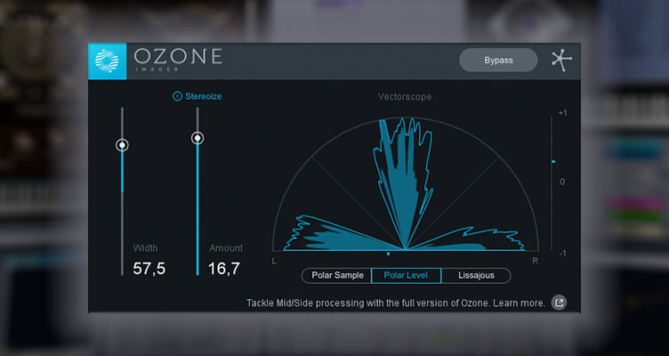Mejora tu imagen estéreo con el plugin VST gratis iZotope Ozone Imager 2