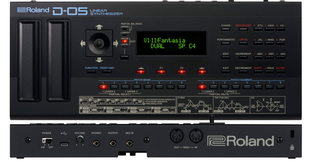 Roland D-05 trae el espíritu D50 a nuestros días, mejorando el clásico sintetizador LA