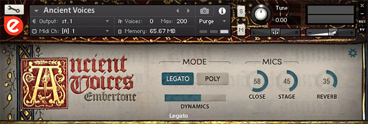 Ancient Voices Kontakt es pura expresividad añeja -y gratis