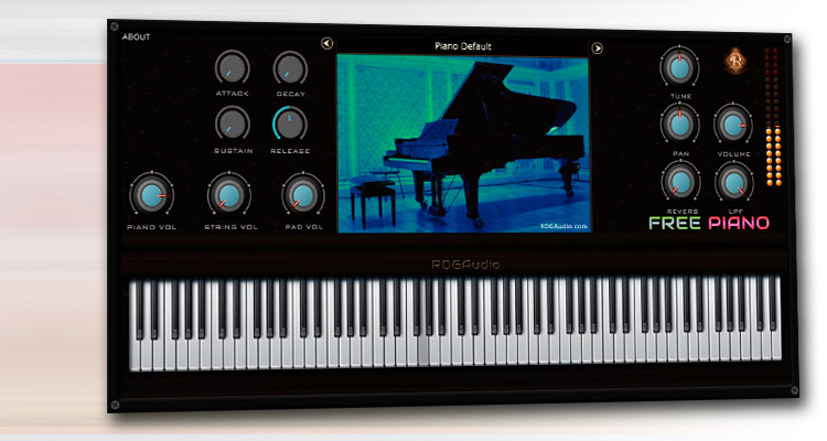 ¡A descargar piano virtual gratis! RDG Audio Free Piano para PC y Mac