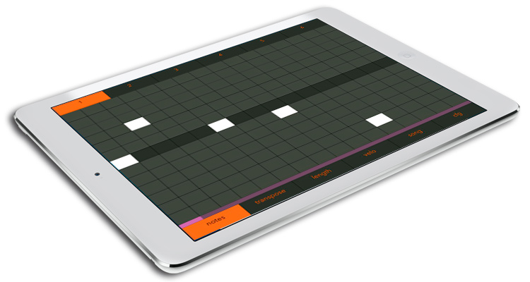 Sequle es una app gratis de secuenciación para iPad basada en escalas musicales
