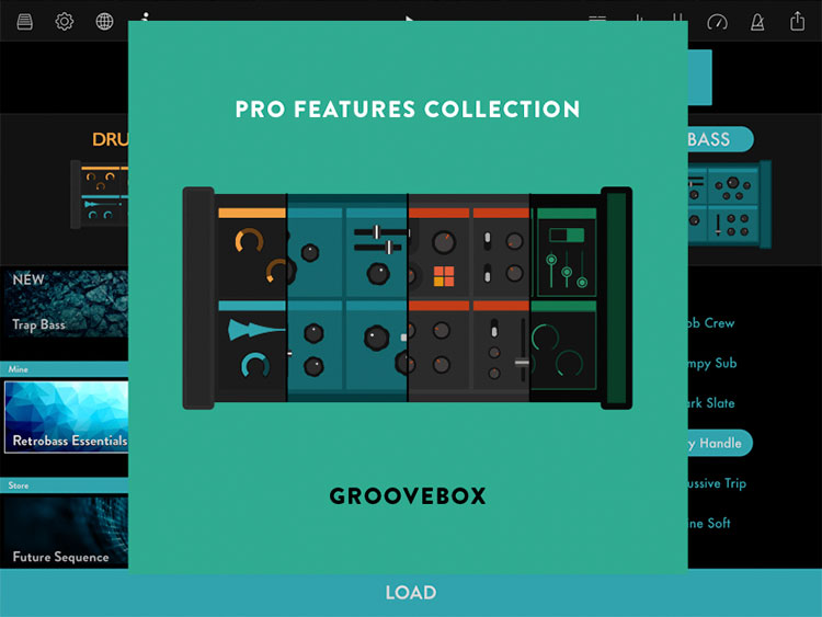 Eleva al máximo Groovebox iOS con el paquete Pro Features Collection