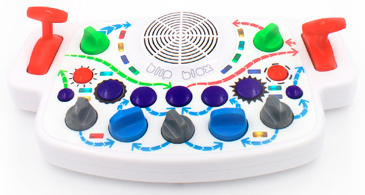 Blipblox es un sintetizador de juguete para niños, pero a ti también te sorprenderá