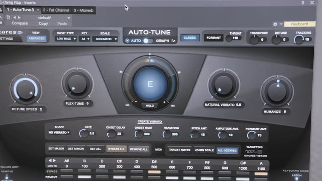 Antares AutoTune Pro es la versión renovada del clásico plugin de corrección tonal