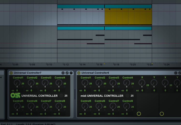 Todos estos controladores para Ableton Live fueron creados en la plataforma Max For Live, y vienen con la extensión .AMXD