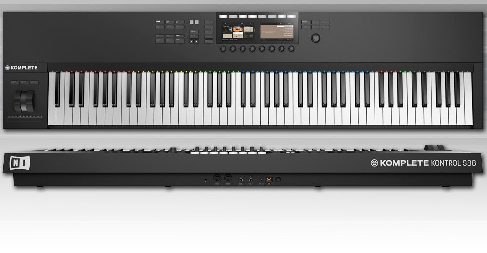 Komplete Kontrol S88 MK2, un teclado MIDI de S-Series renovado a lo grande