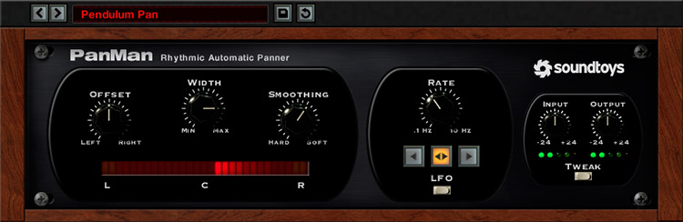 Soundtoys PanMan: un versátil plugin para autopanning rítmico