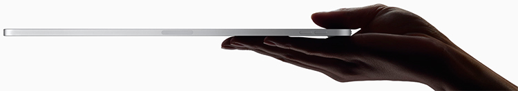 iPad Pro: el grosor es increíble para todo lo que hay dentro