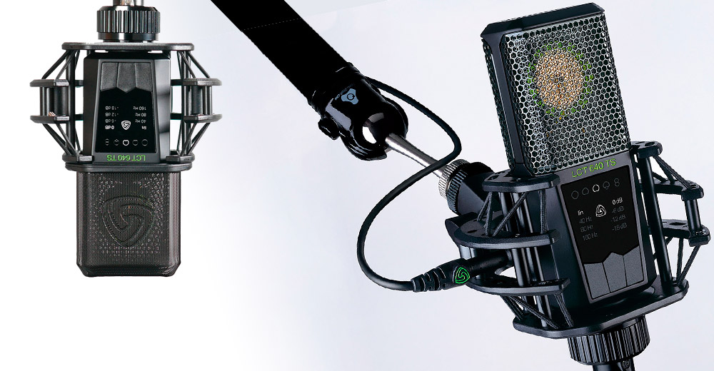 Lewitt LCT 640 TS, micrófono condensador de múltiples patrones polares con doble diafragma
