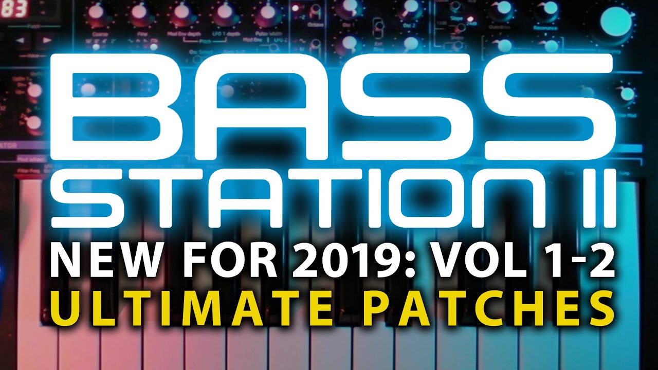 Novation Bass Station II: Banco de sonidos Master Collection (Vol 1 & 2) de Ultimate Patches