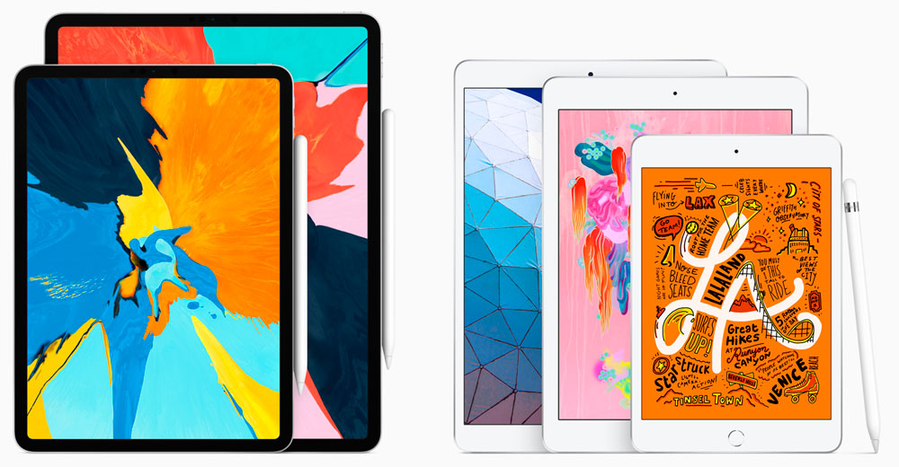 ¿Buscas un iPad para ser creativo? Así queda la gama 2019 tras la presentación del nuevo iPad de 7ª Generación