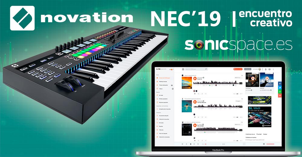 NOVATION Encuentro Creativo 2019: Participa en la competición musical de SONICspace, ¡con 3.000€ en premios!