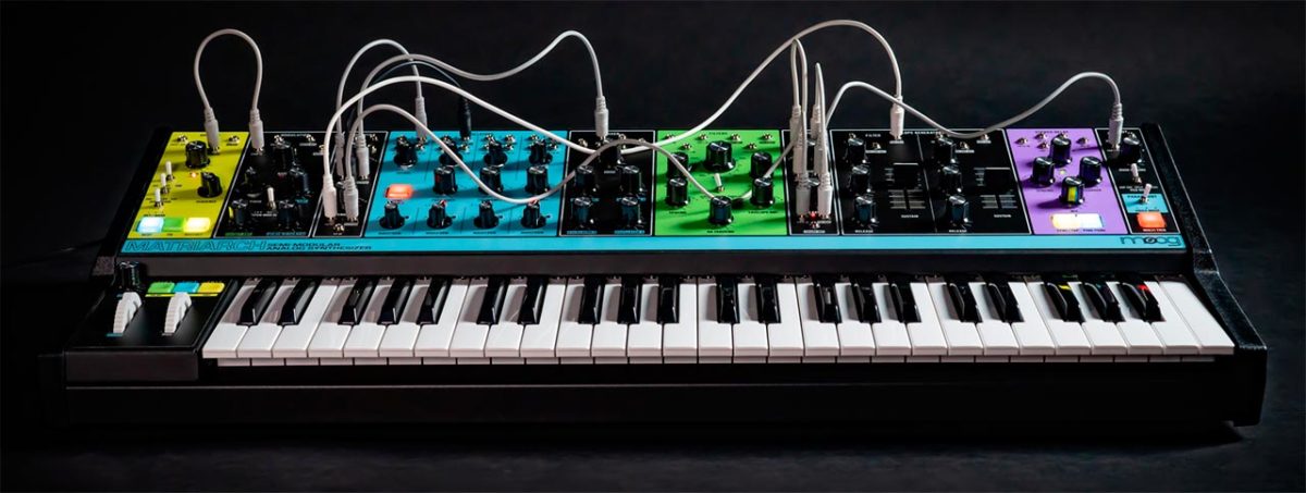 Moog Matriarch y sus 90 puntos de patching -versatilidad