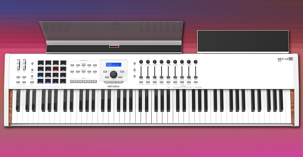 Arturia KeyLab 88 mkII lleva las 88 notas de su teclado MIDI controlador a nuevas cotas
