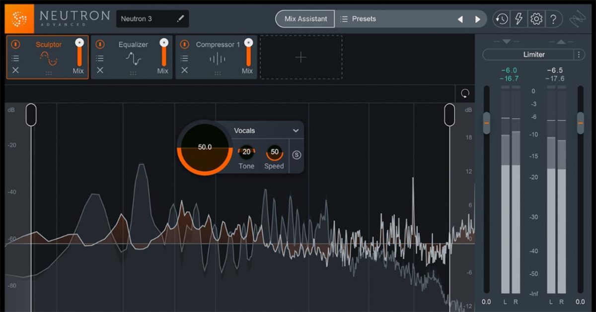 'Sculptor' está dispuesto a hacer muchas cosas buenas por tus pistas -y eso es sólo una parte de iZotope Neutron 3