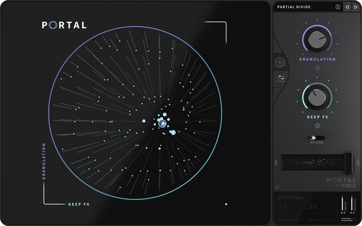 El panel de control 'XY' de Output PORTAL