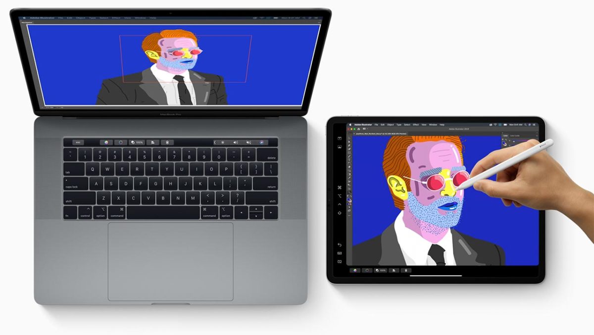 iPad y MacBook Pro unidos: Pantalla dual con macOS Catalina
