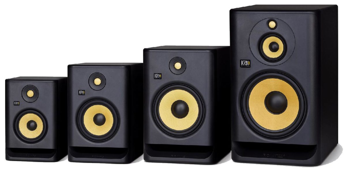 La gama de monitores KRK Rokit G4 ofrece una bella representación de todos los tipos de altavoces: Woofers, Tweeters y Squawkers