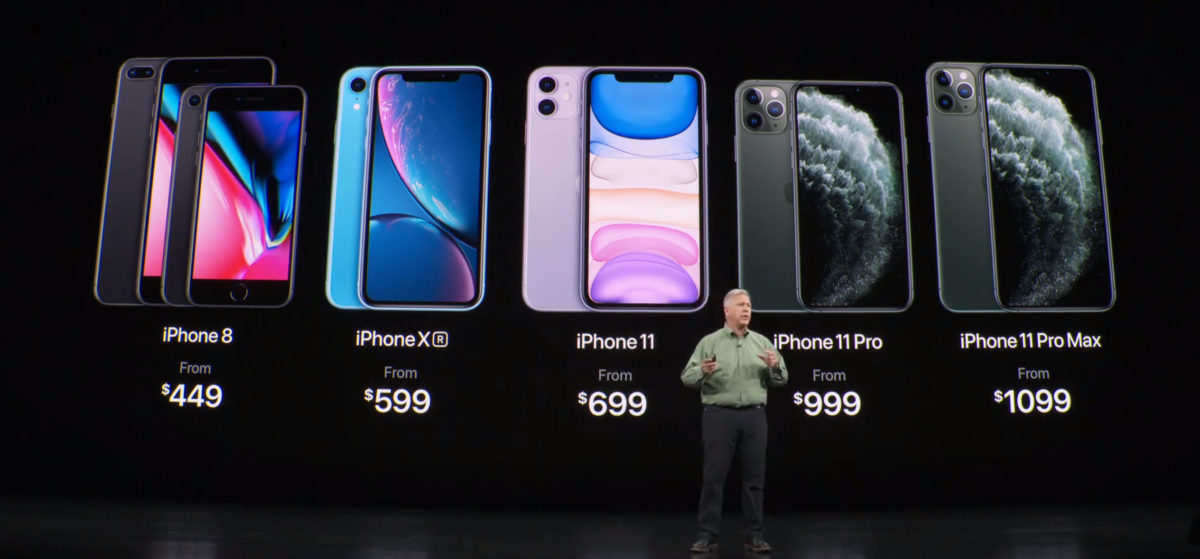 Así queda la gama tras la presentación de iPhone 11 Pro