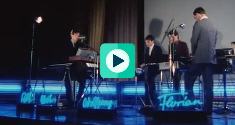 Mira cómo Kraftwerk tocaban en directo Autobahn en 1975 a través del archivo de BBC