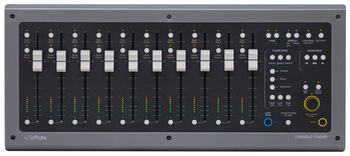 Componentes de calidad y control táctil: Softube Console 1 Fader es sólido y funcional por todos sus flancos