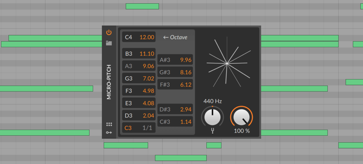 Bitwig Studio 3.1: 'Micro-Pitch'