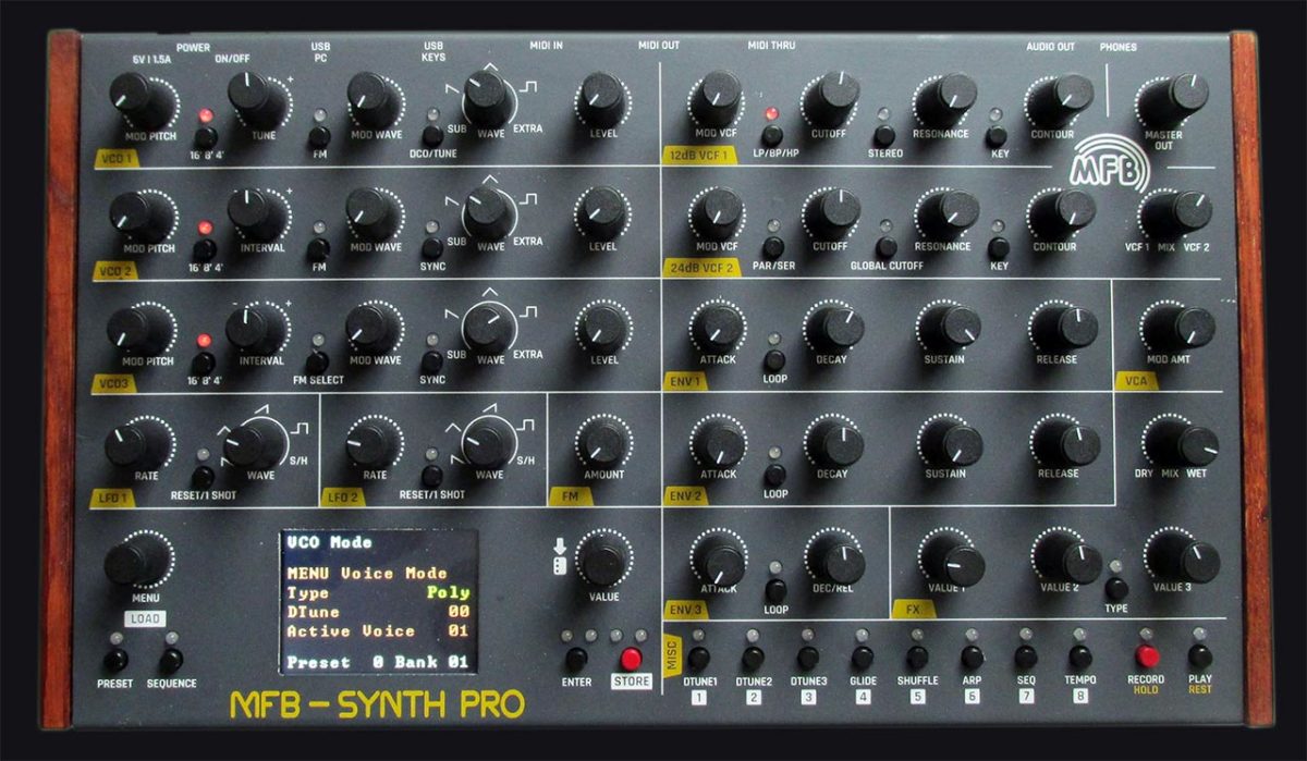 Haz clic para ver MFB Synth Pro a lo grande