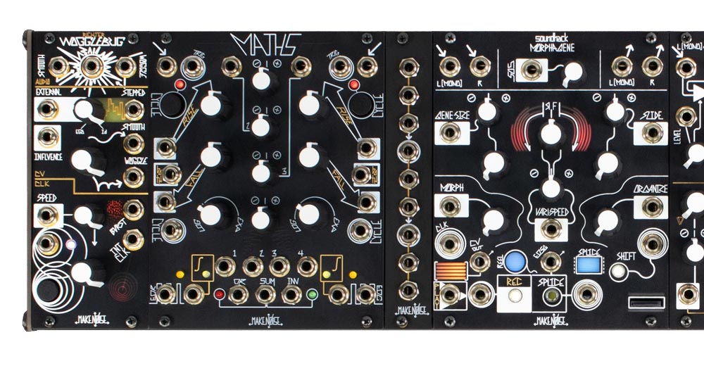 Tape & Microsound Music Machine: Este sintetizador modular captura sonidos externos y los convierte en material nuevo