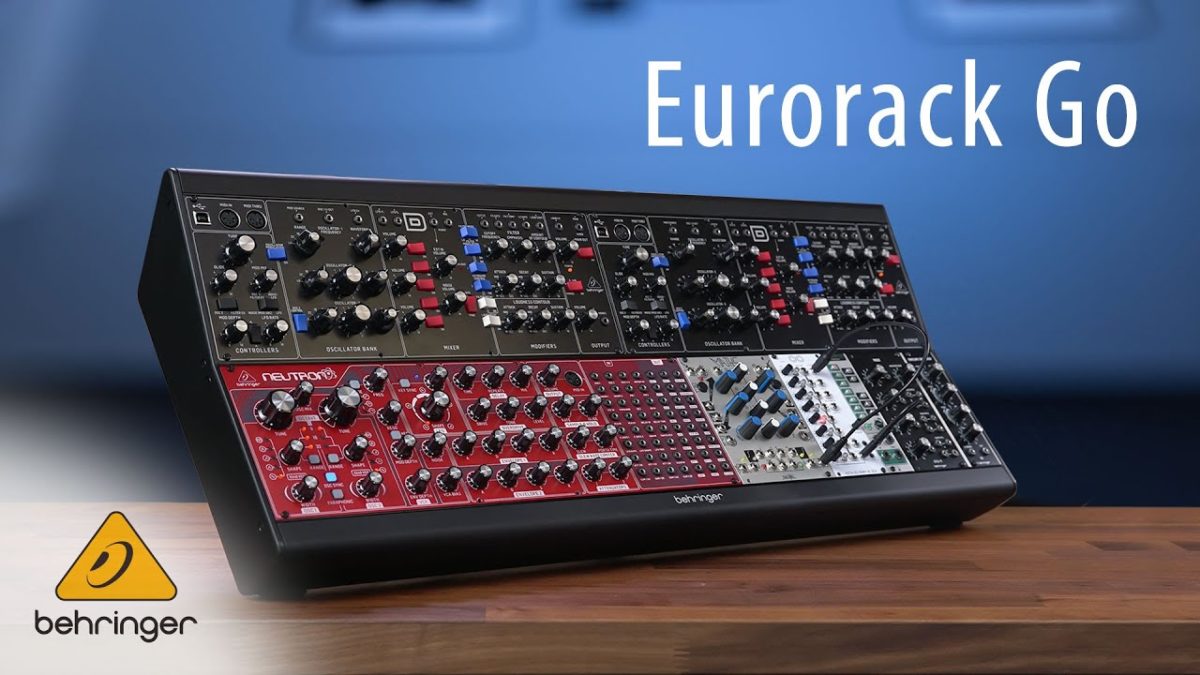 Eurorack Go es lo que imaginas, la avanzadilla modular de Behringer con fuerza y acierto