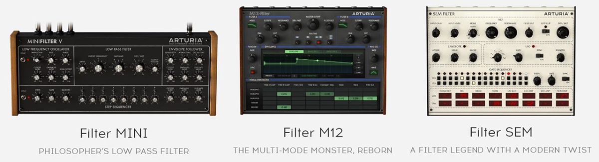 Arturia FX Collection - Filtros