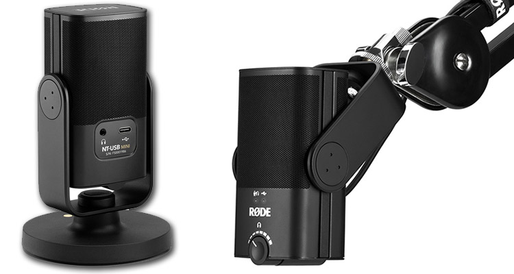 Rode NT-USB Mini ofrece un micrófono compacto con calidad de estudio y la facilidad "enchufar y listo"
