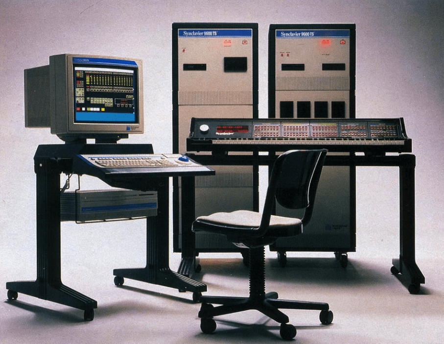 Sistema original de 1982, el alma de la app Synclavier Go!