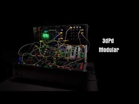 3dPdModular : ¿Alguna vez imaginaste que un sinte modular completo funcionaría sobre Raspberry Pi?