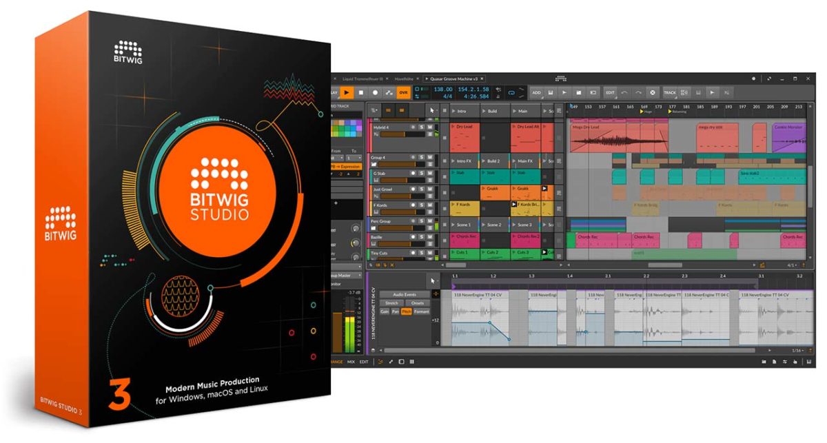 Bitwig Studio 3 gratis con los interfaces Antelope Audio Synergy Core