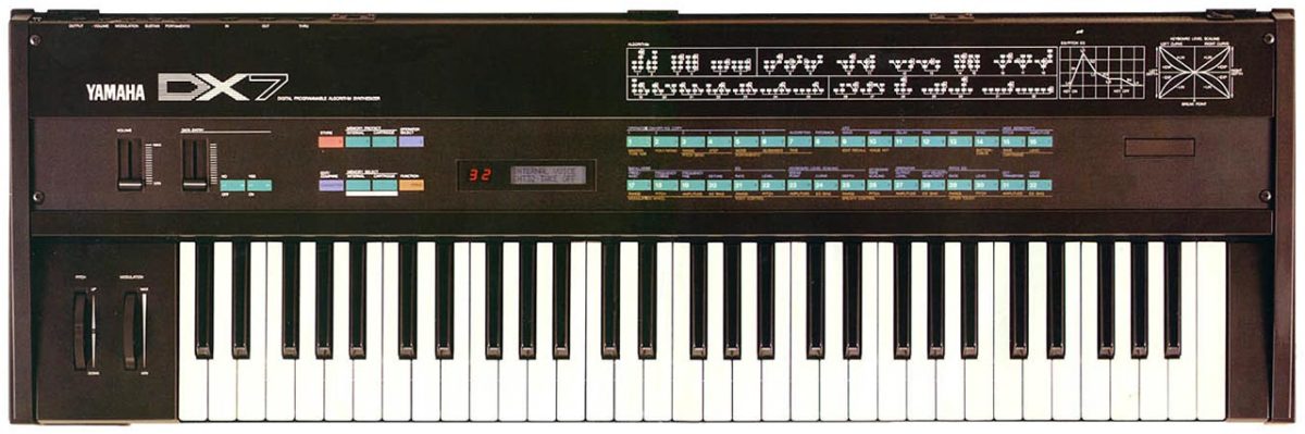 Yamaha DX7, la cosa real -millones de veces emulada