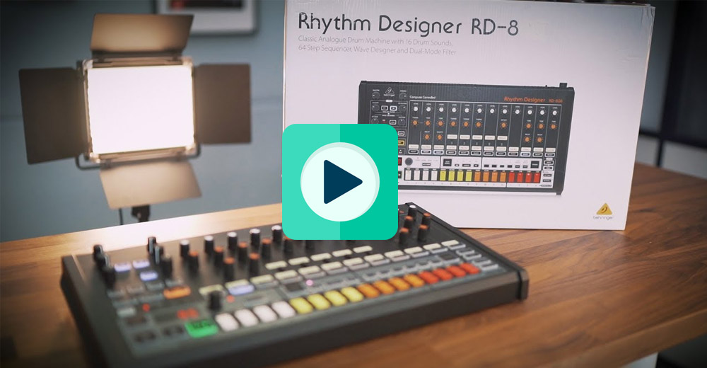 Behringer RD-8 Ryhthm Designer: Diferencias con Roland TR-808 y primer vistazo de CutOff Pro Audio